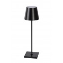 Lucide 27888/04/30 JUSTIN exteriérové ​​stolné svietidlo LED 2,2W | 154lm | 3000K | IP54 - čierna, stmievateľné
