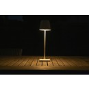 Lucide 27888/04/31 JUSTIN exteriérové ​​stolné svietidlo LED 2,2W | 154lm | 3000K | IP54 - biela, stmievateľné