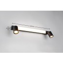 Trio T281470332 LED nástenné svietidlo nad zrkadlo ENRICO  | 7W integrovaný LED zdroj | 620lm | 2300+3000+4000K