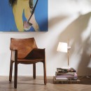Ideal Lux 282091 stolné svietidlo Axel tl1 1x60W | E27 - káblový spínač, biela