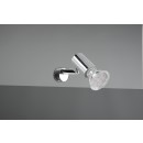 Trio 283500106 nástenné svietidlo Lorenzo 1x5W | GU10 | IP44 - chróm