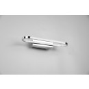 Trio 283770106 LED nástenné svietidlo Gianni 1x17W | 1700lm | 3000K | IP44 - vypínač na tele, chróm