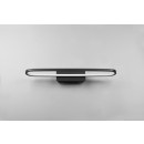 Trio 283779132 LED nástenné svietidlo Gianni 1x22W | 2700lm | 3000K | IP44 - vypínač na tele, čierna