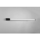 Trio 284071232 LED nástenné svietidlo Piera 1x21W | 2200lm | 3000K | IP44 - zásuvka, vypínač na tele, čierna