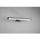 Trio 284114032 LED nástenné svietidlo nad zrkadlo Lino 1x7.5W | 800lm | 3000K | IP44 - matná čierna