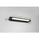 Trio T284770132 LED nástenné svietidlo nad zrkadlo FABRIZIO  | 9W integrovaný LED zdroj | 1000lm | 2300+3000+4000K