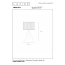 Lucide L215292630 stolná lampička TAGALOG  E27