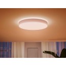 Philips Hue 41161/31 / P6 LED stropné svietidlo Enrave XL 1x48W | 6100lm | 2200-6500K - White Ambience, stmievateľné, Hue Switch, Bluetooth, biela