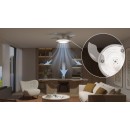 Philips 8721103096104 LED ventilátor s osvetlením Bliss  | 35W integrovaný LED zdroj | 4500lm | 2700-6500K | stmievač | diaľkové ovládanie | biela