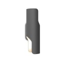 Philips 8721103104793 LED vonkajšie nástenné svietidlo Fira  | 4W integrovaný LED zdroj | 800lm | 2700K | antracit