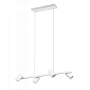 Trio 302400431 závesné bodové stropné svietidlo Marley 4x35W | GU10 - biela