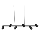 Trio 302400632 závesné bodové stropné svietidlo Marley 6x35W | GU10 - čierna