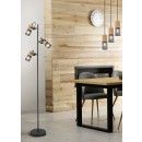 Trio 304330332 závesné stropné svietidlo Tosh 3x40W | E27 | IP20 - čierna s hnedou