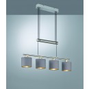 TRIO 305400441 Garda závesné svietidlo E14 4x28W