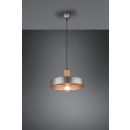 Trio 309500167 závesné stropné svietidlo Gaya 1x28W | E27 - starožitný nikel