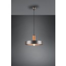 Trio 309500167 závesné stropné svietidlo Gaya 1x28W | E27 - starožitný nikel