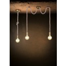 TRIO 310100204 Rope závesné svietidlo E27 2x60W