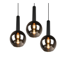 Trio 310390332 závesný luster Clayton 3x28W | E27