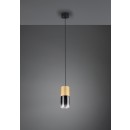 Trio 310600154 závesné stropné svietidlo Robin 1x28W | E27 | IP20 - nastaviteľná výška, mosadz