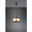 Trio 310890108 závesné stropné svietidlo Chiron 1x40W | E27 - nastaviteľná výška, mosadz
