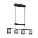 Trio 311400432 závesný luster Burton 4x28W | E14