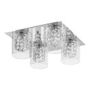 Rabalux 3115 prisadené stropné svietidlo Duchess 4x40W | G9 - chróm