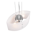 Trio 312200200 závesné stropné svietidlo Elisa 2x40W | E27 - biela