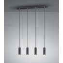 TRIO 312400432 Marley závesné svietidlo GU10 4x35 W