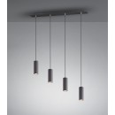 TRIO 312400432 Marley závesné svietidlo GU10 4x35 W