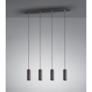 TRIO 312400432 Marley závesné svietidlo GU10 4x35 W
