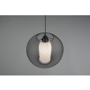 Trio 313900132 závesné stropné svietidlo Filo 1x60W | E27 - nastaviteľná výška, čierna