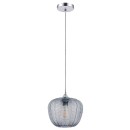 Rabalux 3177 závesné stropné svietidlo Monet 1x40W | E27 - dymová, chróm