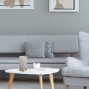 Rabalux 3179 stolné svietidlo Fanny 1x25W | E14 - zlatá, biela