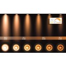 Lucide 31931/12/30 stropné bodové svietidlo Tala 1x12W | LED GU10 | 820lm | 2200K / 3000K - žiarovka je súčasťou balenia, čierna, nastaviteľné, stmievateľné, CCT