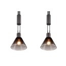 Trio 319500232 závesné stropné svietidlo Stanley | 2x40W E27