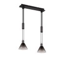 Trio 319500232 závesné stropné svietidlo Stanley | 2x40W E27