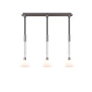 Trio 319500307 závesné stropné svietidlo Stanley | 3x40W E27