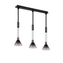 Trio 319500332 závesné stropné svietidlo Stanley | 3x40W E27
