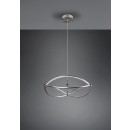 Trio 321210107 LED závesné stropné svietidlo Charivari 1x42W | 5100lm | 3000K | IP20 - 3 fázové stmievanie, nikel