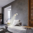 Rabalux 3249 nástenné bodové svietidlo Tarien 1x40W | E14 - chróm, dymová