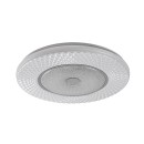 Rabalux 3254 LED stropné svietidlo Tornado 1x26W | 1660lm | 4000K- hviezdny efekt, chróm