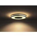 LED prisadené stropné a nástenné svietidlo Philips HUE Being - čierna s diaľkovým ovládačom