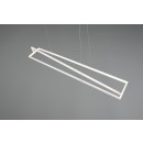 Trio 326810131 LED závesné stropné svietidlo Edge 1x35W | 4100lm | 2300 + 3000 + 4000K - 3 fázové stmievanie, DIP switch, nastaviteľná výška, biela