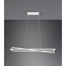 Trio 326810131 LED závesné stropné svietidlo Edge 1x35W | 4100lm | 2300 + 3000 + 4000K - 3 fázové stmievanie, DIP switch, nastaviteľná výška, biela