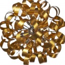 Luxera 64363 RIBBON gold závesné svietidlo 12xG9