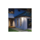 Philips 8721103105455 LED solárne vonkajšie nástenné svietidlo Zyren  | 25W integrovaný LED zdroj | 4000lm | 5000K | čierna