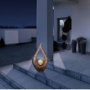 Globo 33468 LED solárne dekoratívne svietidlo 1x0,02W | 3000K | IP44 - bronzová