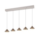 Trio 336210565 LED závesné stropné svietidlo LAGUNA | 5W integrovaný LED zdroj | 500lm | 2300+3000+4000K