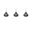 Trio 337010332 LED závesné stropné svietidlo ROMEO | 7W integrovaný LED zdroj | 700lm | 2300+3000+4000K | sťahovacie