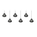 Trio 337010632 LED závesné stropné svietidlo ROMEO | 7W integrovaný LED zdroj | 700lm | 2300+3000+4000K | sťahovacie